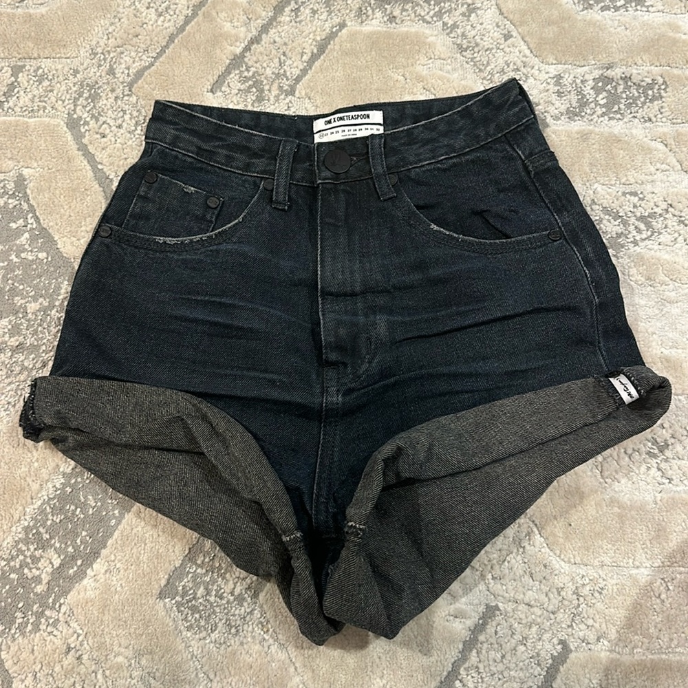 One Teaspoon High Waist Bandits Shorts size 22